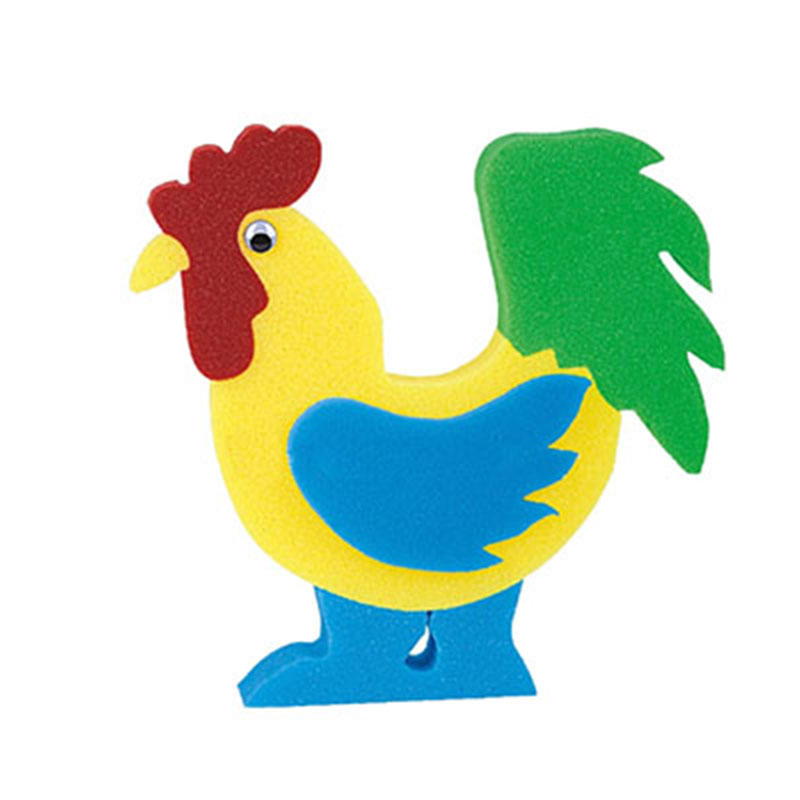 大公鸡海绵玩具
